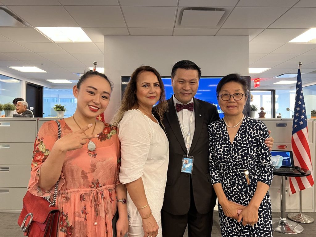 联合国网合集团见证美中企业家商会纽约分会成立大会顺利闭幕!