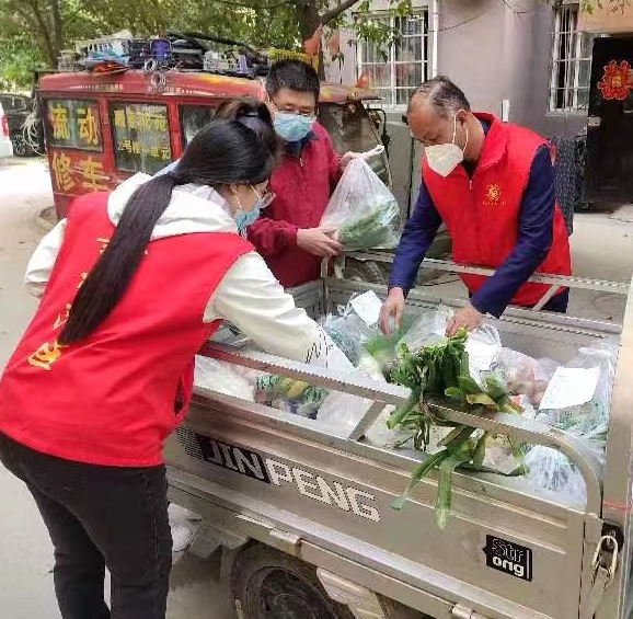 以实际行动践行二十大精神 开封市龙亭区疫情期间送真情