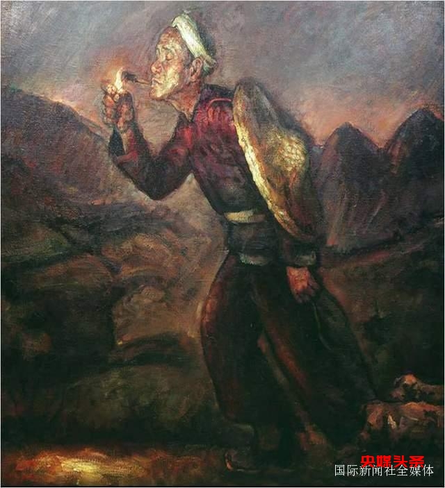 画家陈红旗:与岜沙苗寨结下的不解之缘