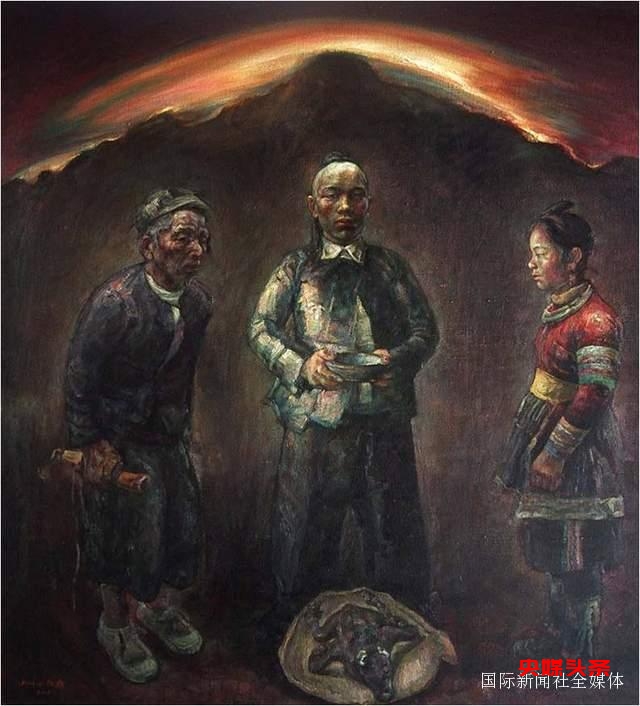 画家陈红旗:与岜沙苗寨结下的不解之缘
