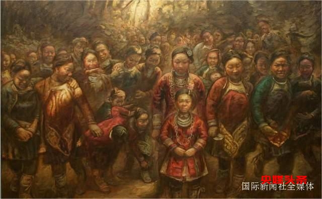 画家陈红旗:与岜沙苗寨结下的不解之缘