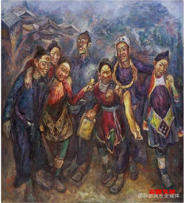 画家陈红旗:与岜沙苗寨结下的不解之缘