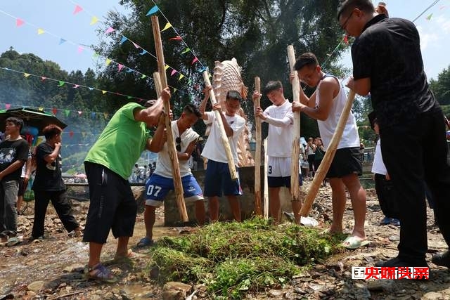 贵州从江:花甲苗寨万人欢聚“闹鱼节”喜迎丰收
