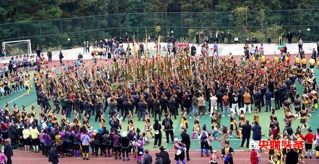 贵州从江:数千少数民族同胞欢度苗族芦笙节