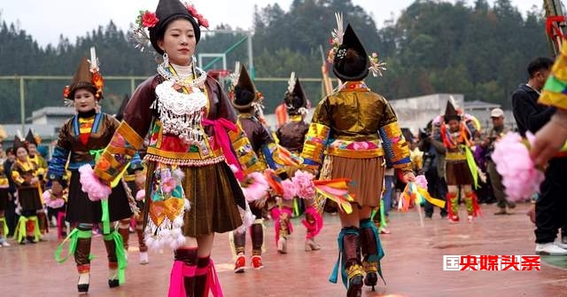 贵州从江:数千少数民族同胞欢度苗族芦笙节