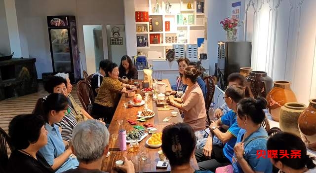 金秋时节,丹桂飘香茶友走近琢衣茶食养生文化活动
