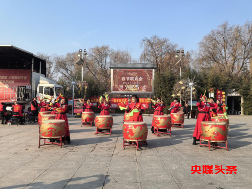 河南新乡县东大阳堤村:文明实践绘新春 多彩活动暖人心