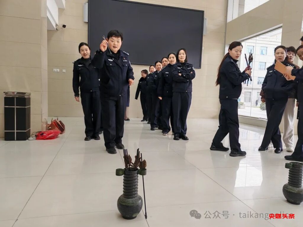 铿锵玫瑰,警营绽放 太康县公安局开展三八妇女节文体活动