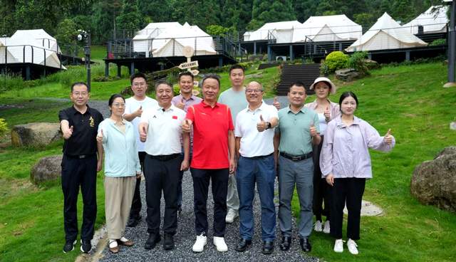 潜山市领导实地考察露营之家 推动文旅产业高质量发展