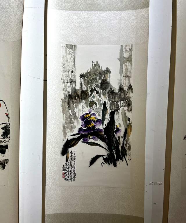 艺术无国界！中法名家画作联展今日在烟台美术馆开展